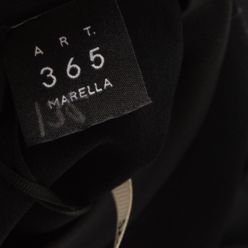 Marella Mariacarla Dress Mini Sleeveless A-Line Pockets Round Neck Size 4 New - Picture 4 of 8
